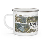 New River Gorge National Park and Preserve Vintage Enamel Camping Mug | 12oz National Park Hiking Gift