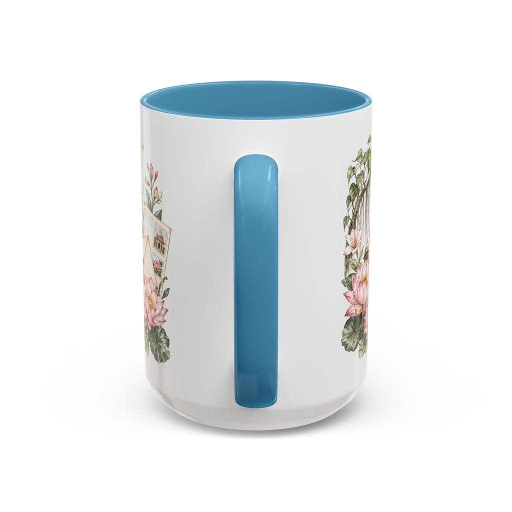 India Home Country Mug | Moving Away Gift | Long Distance Friendship | 11 oz 15 oz Accent Mug