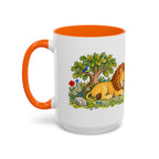 The Lion and the Mouse Mug | Storybook Fairy Tale Accent Coffee Mug | EveryLegend