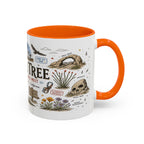 Joshua Tree Coffee Mug | National Park Desert Camping Gift | Accent Color Ceramic 11oz 15oz