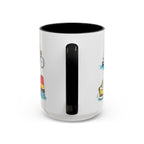 Key West Illustrated Travel Mug | City Souvenir Accent Coffee Mug | 11oz 15oz Ceramic Cup
