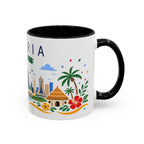 Nigeria Coffee Mug | Travel Souvenir Accent Mug | Country Gift Ceramic Cup 11oz 15oz