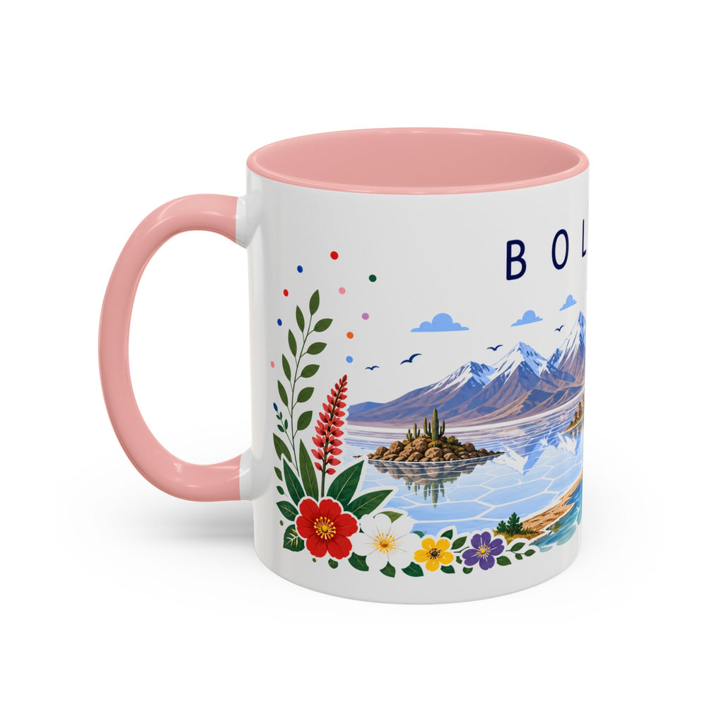 Bolivia Coffee Mug | Travel Souvenir Accent Mug | Place Gift Ceramic Cup 11oz 15oz