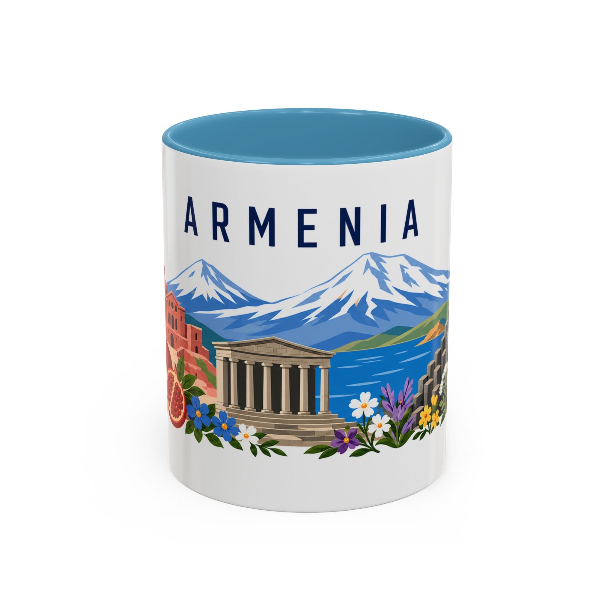 Armenia Coffee Mug | Travel Souvenir Accent Mug | Country Gift Ceramic Cup 11oz 15oz