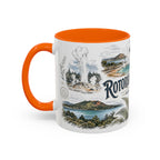 Rotorua Geothermal Mug, New Zealand Travel Souvenir, Bucket List Gift, Accent Ceramic Coffee Mug 11oz 15oz