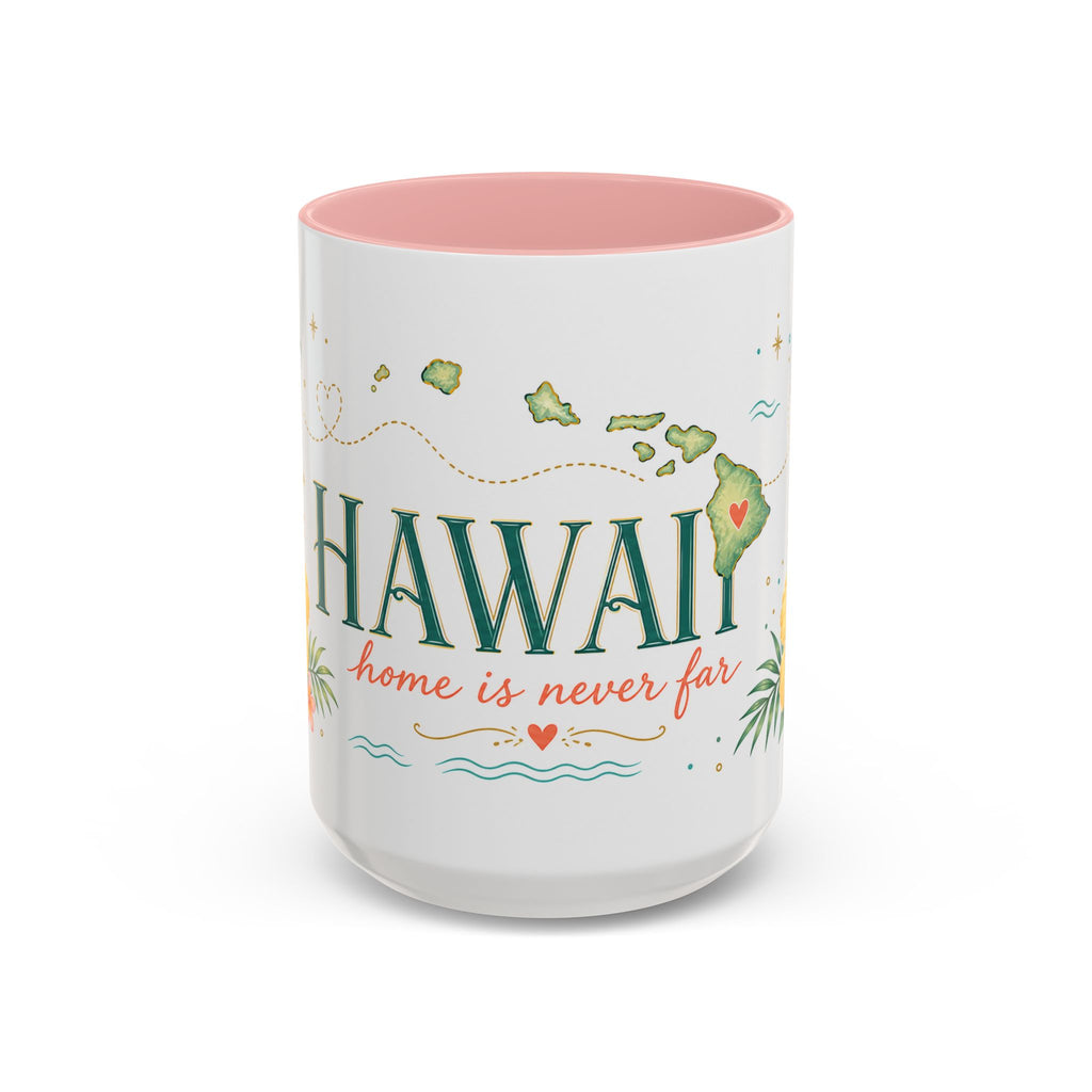 Hawaii State Map Mug | Moving Away Gift | Long Distance Friendship Coffee Cup