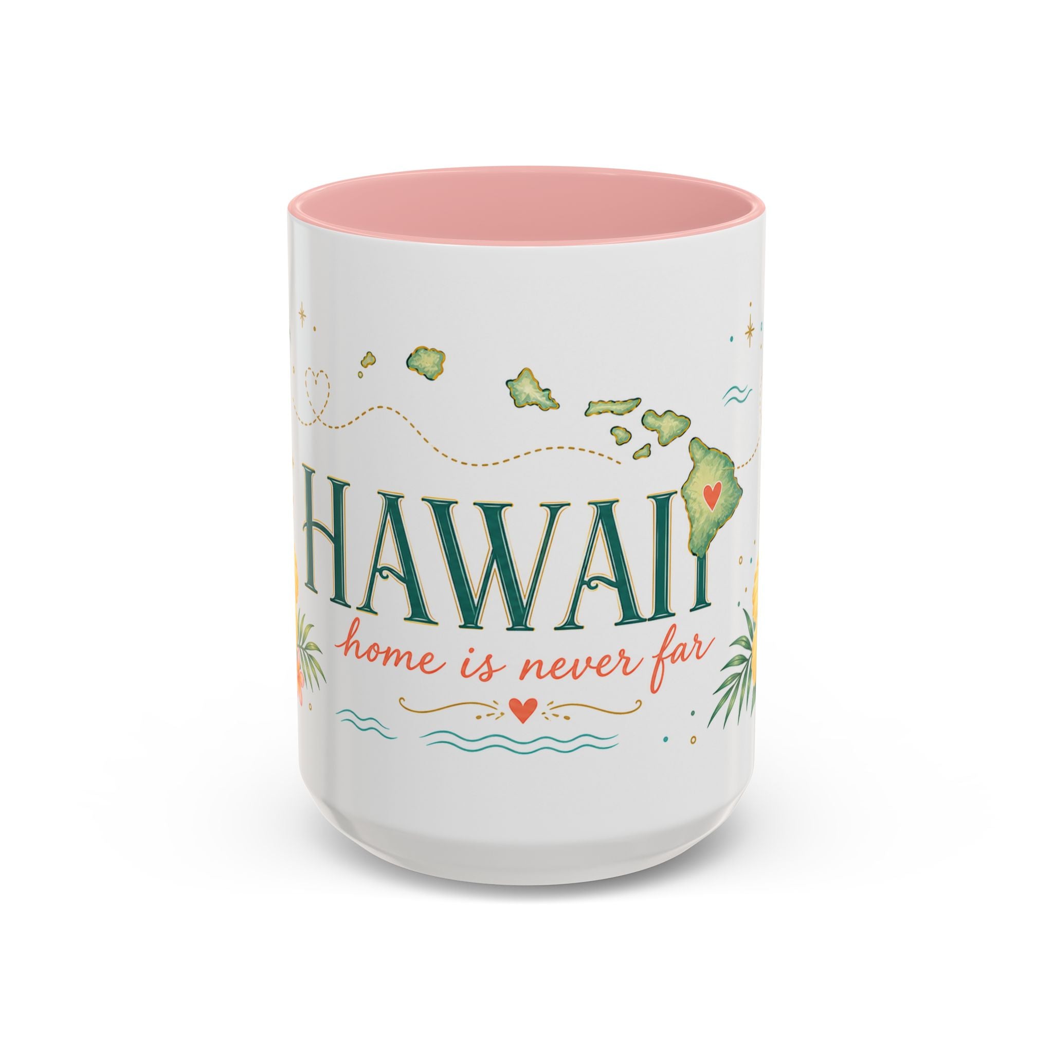 Hawaii State Map Mug | Moving Away Gift | Long Distance Friendship Coffee Cup