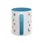 Olympic National Park Christmas Mug | Watercolor Travel Souvenir | Holiday Gift | Accent Ceramic Coffee Cup 11oz 15oz