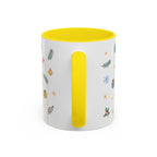 Angkor Christmas Mug | Watercolor Travel Souvenir | Holiday Gift | Accent Ceramic Coffee Cup 11oz 15oz