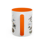 Kuala Lumpur Coffee Mug | Malaysia Souvenir Travel Gift | Accent Color Ceramic 11oz 15oz