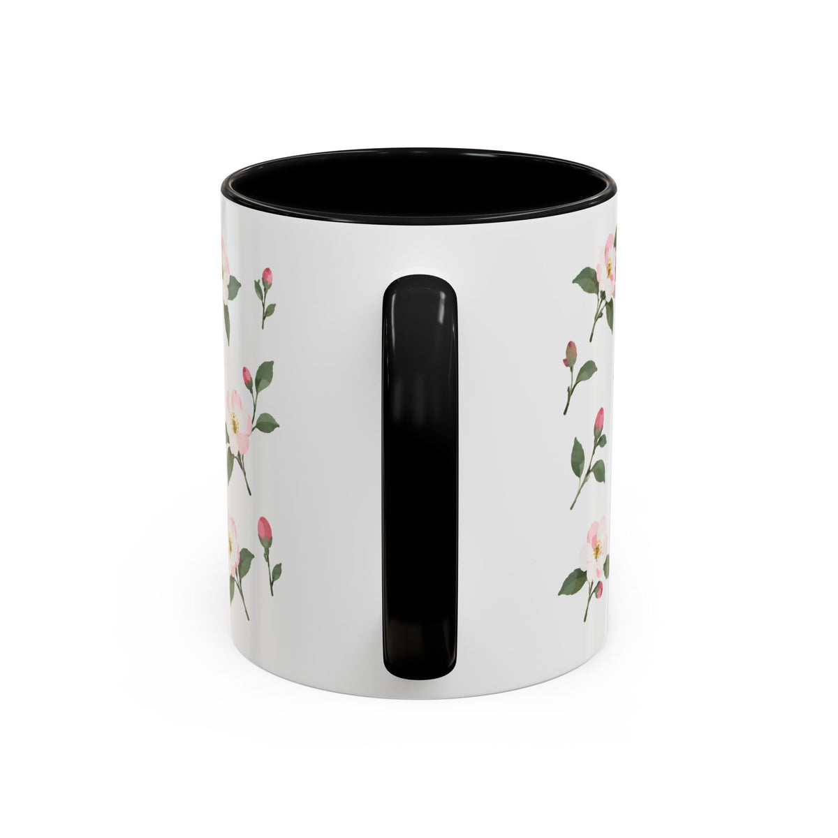 Michigan Apple Blossom Mug, State Flower Floral Coffee Cup, 11oz Botanical Gift