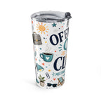 Officially Off The Clock 20oz Tumbler | Funny Retirement Gift | Insulated Stainless Steel Travel Cup