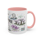 Singapore Coffee Mug | Asia Souvenir Travel Gift | Accent Color Ceramic 11oz 15oz