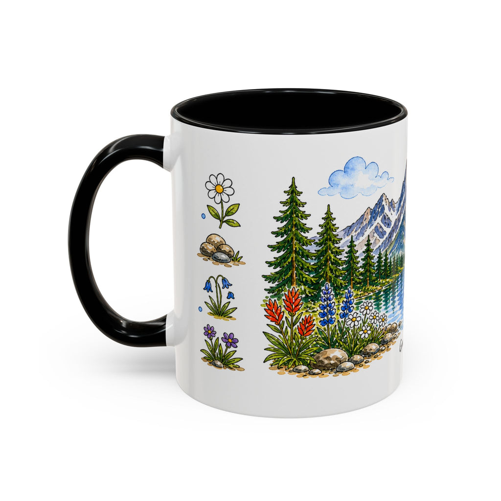 Grand Teton National Park Mug | US Travel Souvenir Accent Coffee Mug | 11oz 15oz Ceramic Cup