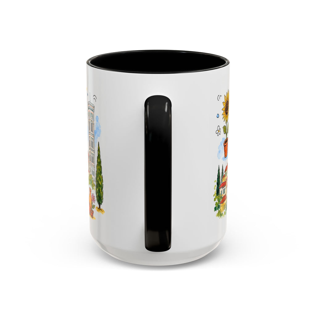 Florence Travel Mug | European City Souvenir Accent Coffee Mug | 11oz 15oz Ceramic Cup
