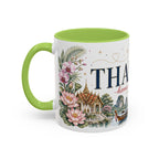 Thailand Home Country Mug | Moving Away Gift | Long Distance Friendship | 11 oz 15 oz Accent Mug