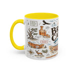 Bryce Canyon Coffee Mug | National Park Hiking Utah Gift | Accent Color Ceramic 11oz 15oz