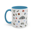 Denver Christmas Mug | Watercolor City Souvenir, Holiday Travel Gift (11oz/15oz)