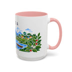 Rwanda Coffee Mug | Travel Souvenir Accent Mug | Country Gift Ceramic Cup 11oz 15oz