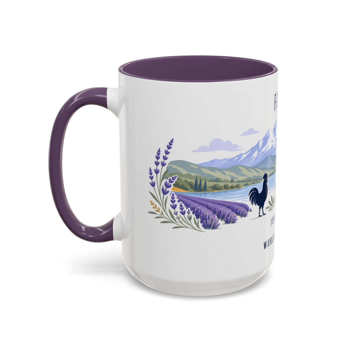 France World Champions Mug | Two Time Soccer Champion Gift | French Football Fan Cup | 1998 2018 | 11oz 15oz Accent Mug