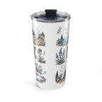 Lassen Volcanic National Park 20oz Tumbler | California Volcano Geothermal Hiking Gift | Insulated Stainless Steel Travel Cup