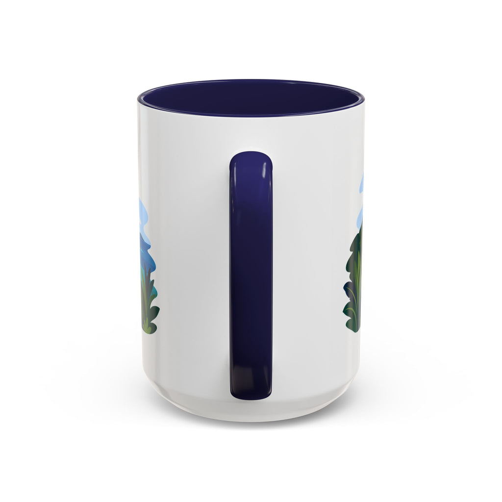 Virgin Islands National Park Coffee Mug | Solid Color Block Park Souvenir | 11oz 15oz Accent Mug