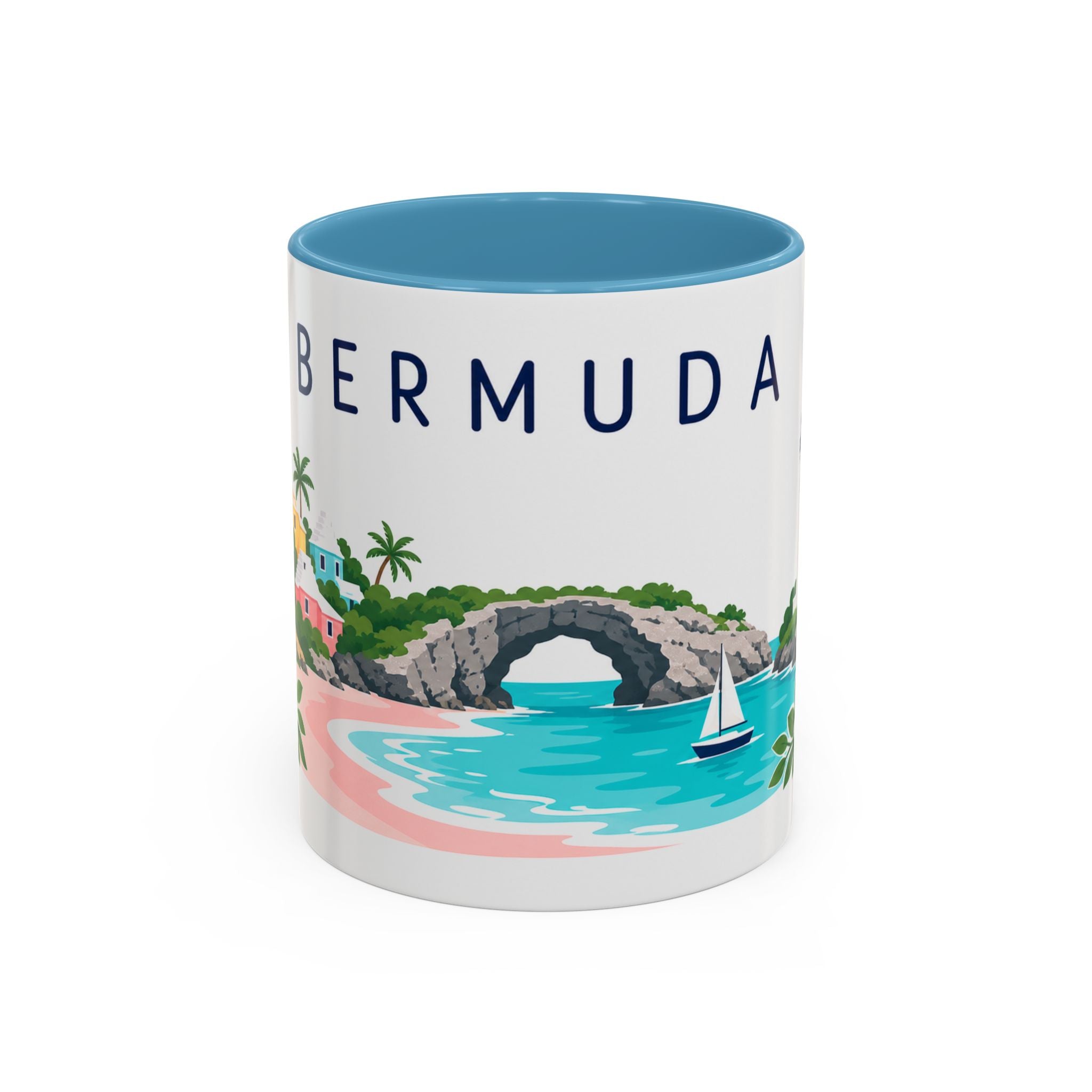 Bermuda Coffee Mug | Travel Souvenir Accent Mug | Country Gift Ceramic Cup 11oz 15oz