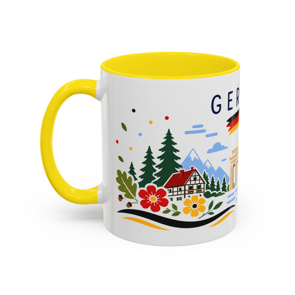 Germany Coffee Mug | Travel Souvenir Accent Mug | Country Gift Ceramic Cup 11oz 15oz