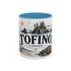 Tofino Mug, Canada Travel Souvenir, Bucket List Gift, Accent Ceramic Coffee Mug 11oz 15oz