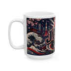 Japan Soccer Spirit Coffee Mug | Soccer Fan Gift | Ceramic 11oz 15oz Match Day Cup