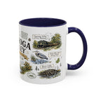 Cuyahoga Valley National Park Mug | Brandywine Falls Ohio River Ceramic (11oz/15oz)