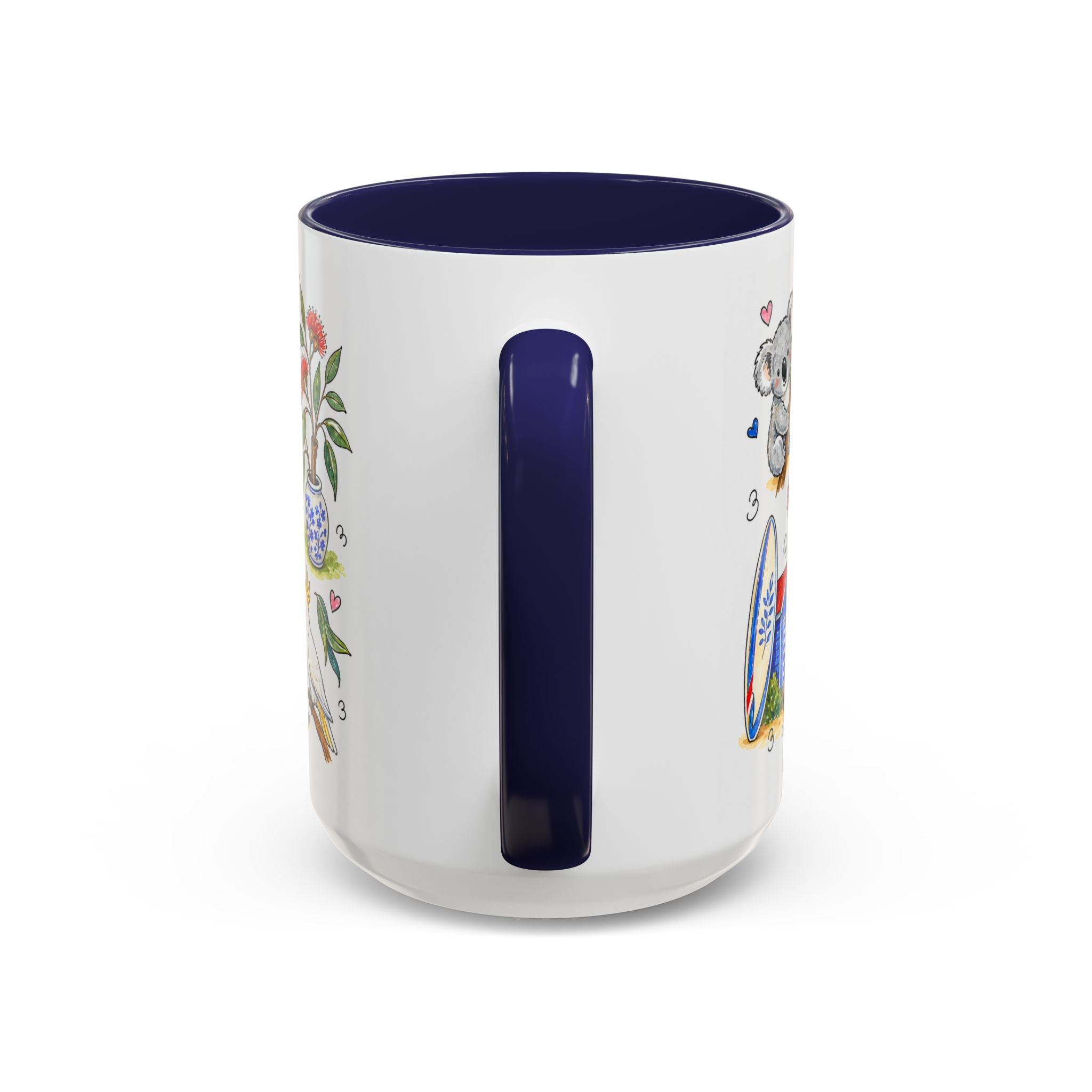 Sydney Illustrated Travel Mug | City Souvenir Accent Coffee Mug | 11oz 15oz Ceramic Cup