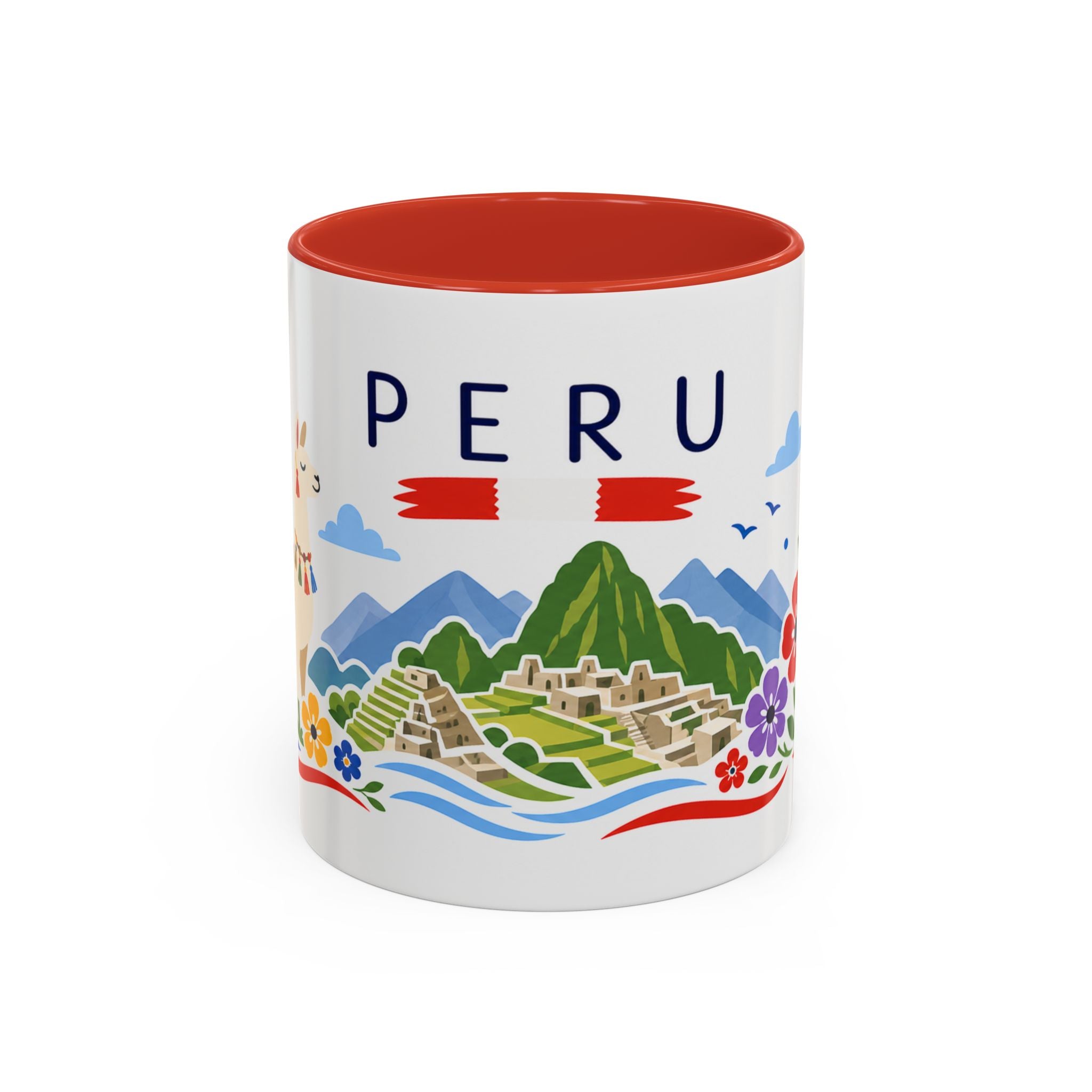 Peru Coffee Mug | Travel Souvenir Accent Mug | Country Gift Ceramic Cup 11oz 15oz