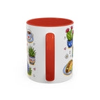 Austin Illustrated Travel Mug | City Souvenir Accent Coffee Mug | 11oz 15oz Ceramic Cup