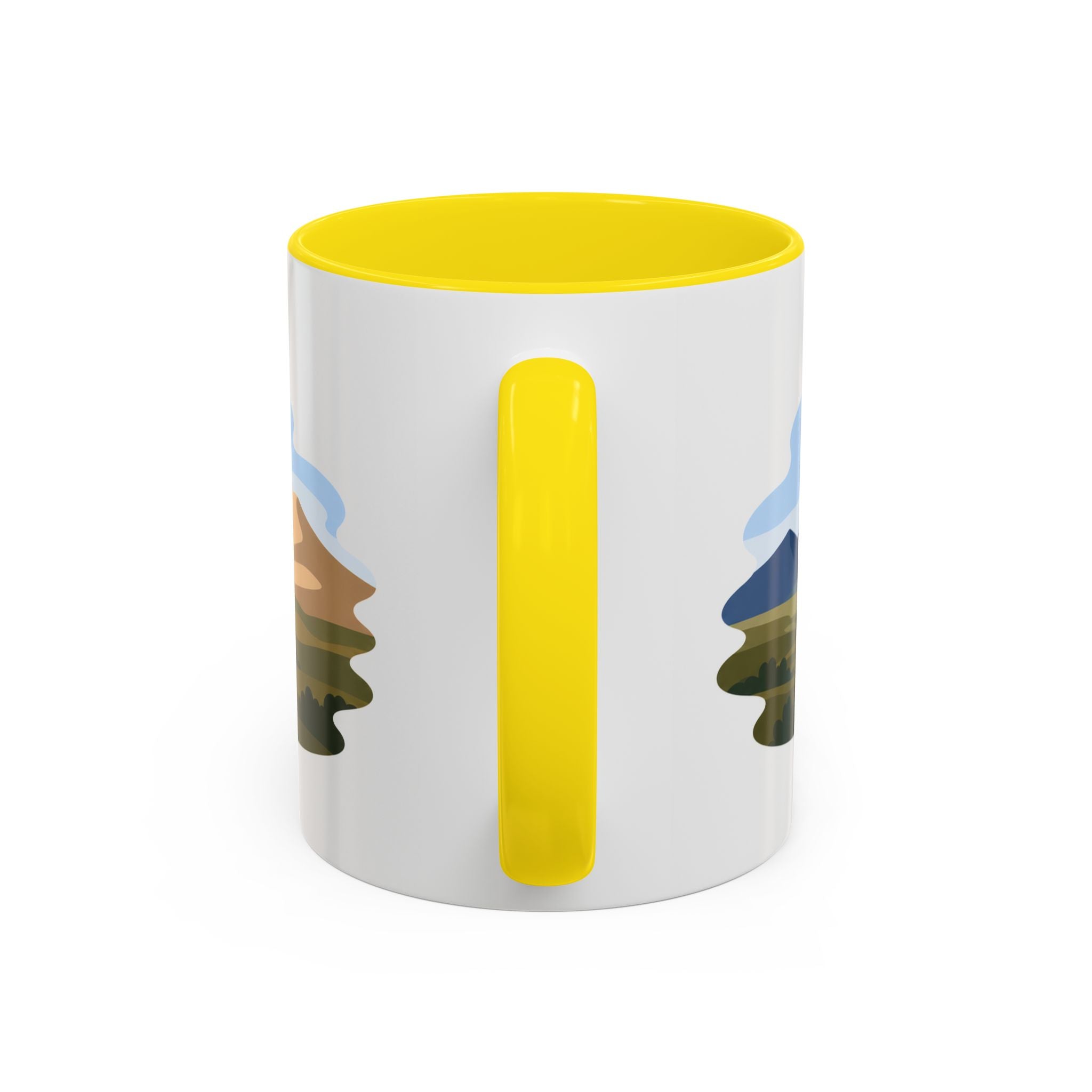 Kobuk Valley National Park Coffee Mug | Solid Color Block Park Souvenir | 11oz 15oz Accent Mug