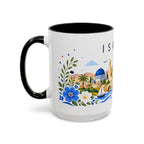 Israel Coffee Mug | Travel Souvenir Accent Mug | Place Gift Ceramic Cup 11oz 15oz