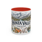 Hunza Valley Mug, Pakistan Travel Souvenir, Bucket List Gift, Accent Ceramic Coffee Mug 11oz 15oz