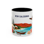 New Caledonia Coffee Mug | Travel Souvenir Accent Mug | Country Gift Ceramic Cup 11oz 15oz
