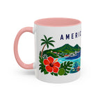 American Samoa Coffee Mug | Travel Souvenir Accent Mug | Country Gift Ceramic Cup 11oz 15oz