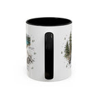 North Cascades National Park Coffee Mug | Washington Alpine Glacier Hiking Gift | Accent Color Ceramic 11oz 15oz