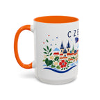 Czechia Coffee Mug | Travel Souvenir Accent Mug | Country Gift Ceramic Cup 11oz 15oz