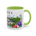 Sri Lanka Coffee Mug | Travel Souvenir Accent Mug | Place Gift Ceramic Cup 11oz 15oz