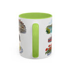 Bern Illustrated Travel Mug | City Souvenir Accent Coffee Mug | 11oz 15oz Ceramic Cup