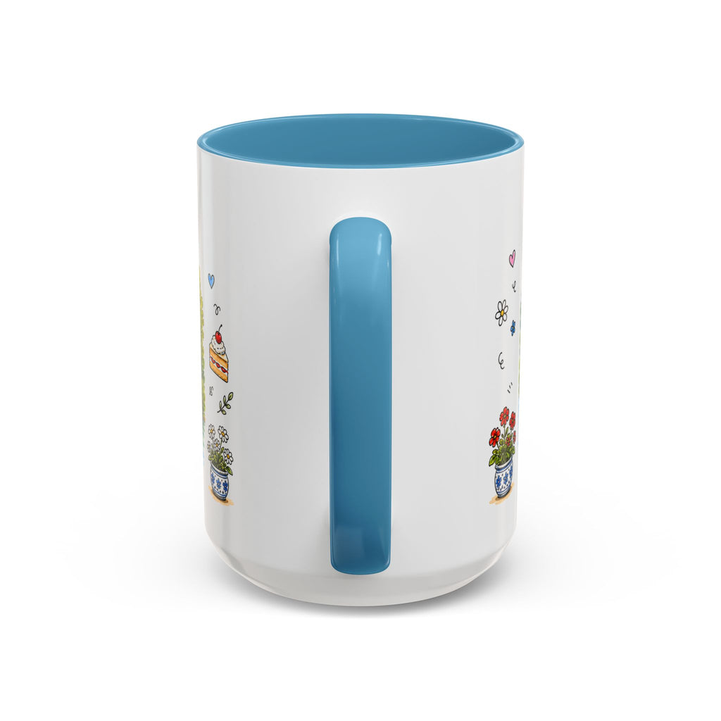 Bled Illustrated Travel Mug | Slovenia Souvenir Accent Coffee Mug | 11oz 15oz Ceramic Cup