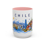 Chile Coffee Mug | Travel Souvenir Accent Mug | Place Gift Ceramic Cup 11oz 15oz