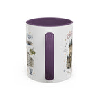 Prague Coffee Mug | Czech Republic Souvenir Travel Gift | Accent Color Ceramic 11oz 15oz