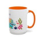 Curaçao Coffee Mug | Travel Souvenir Accent Mug | Country Gift Ceramic Cup 11oz 15oz