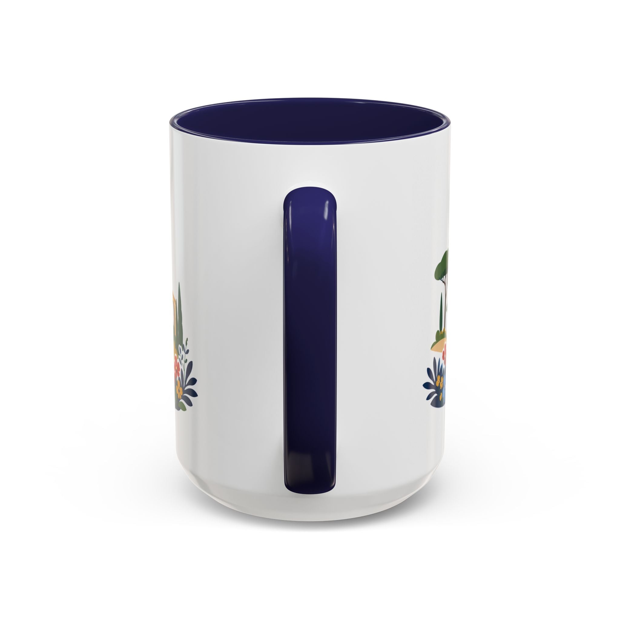 Rome Coffee Mug | Italy Travel Souvenir | Porcelain Decal City Gift | 11oz 15oz Accent Mug