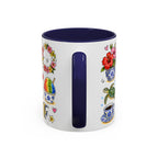 Honolulu Illustrated Travel Mug | City Souvenir Accent Coffee Mug | 11oz 15oz Ceramic Cup