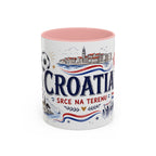 Croatia Soccer Coffee Mug | World Cup Fan Gift | Accent Color Ceramic 11oz 15oz Match Day Cup